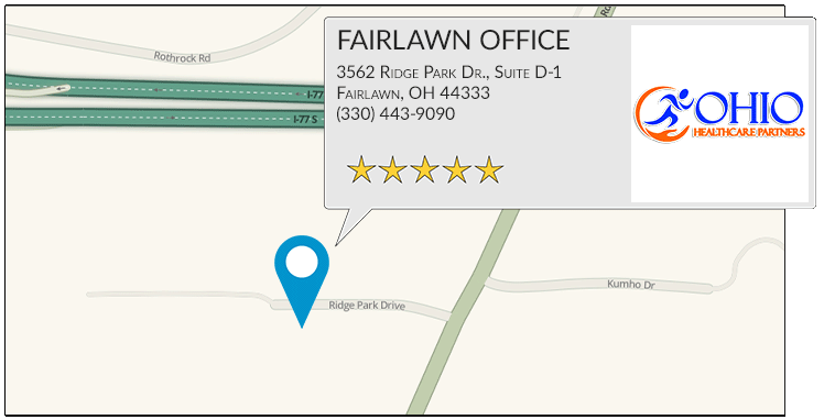 Center For Auto Accident Injury Treatment's Fairlawn office location on google map